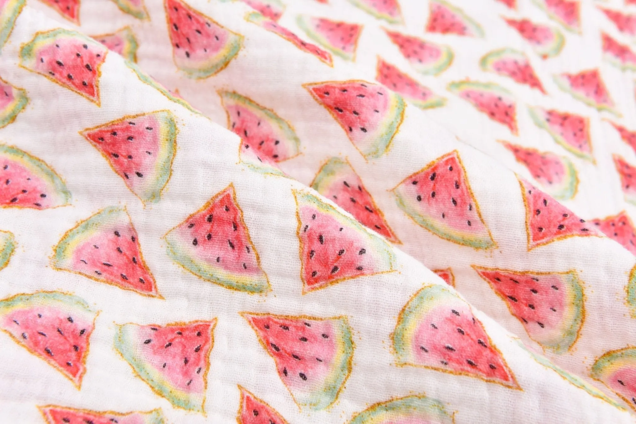 100% Cotton Double Gauze /Muslin Digital Prints Fabric -6450