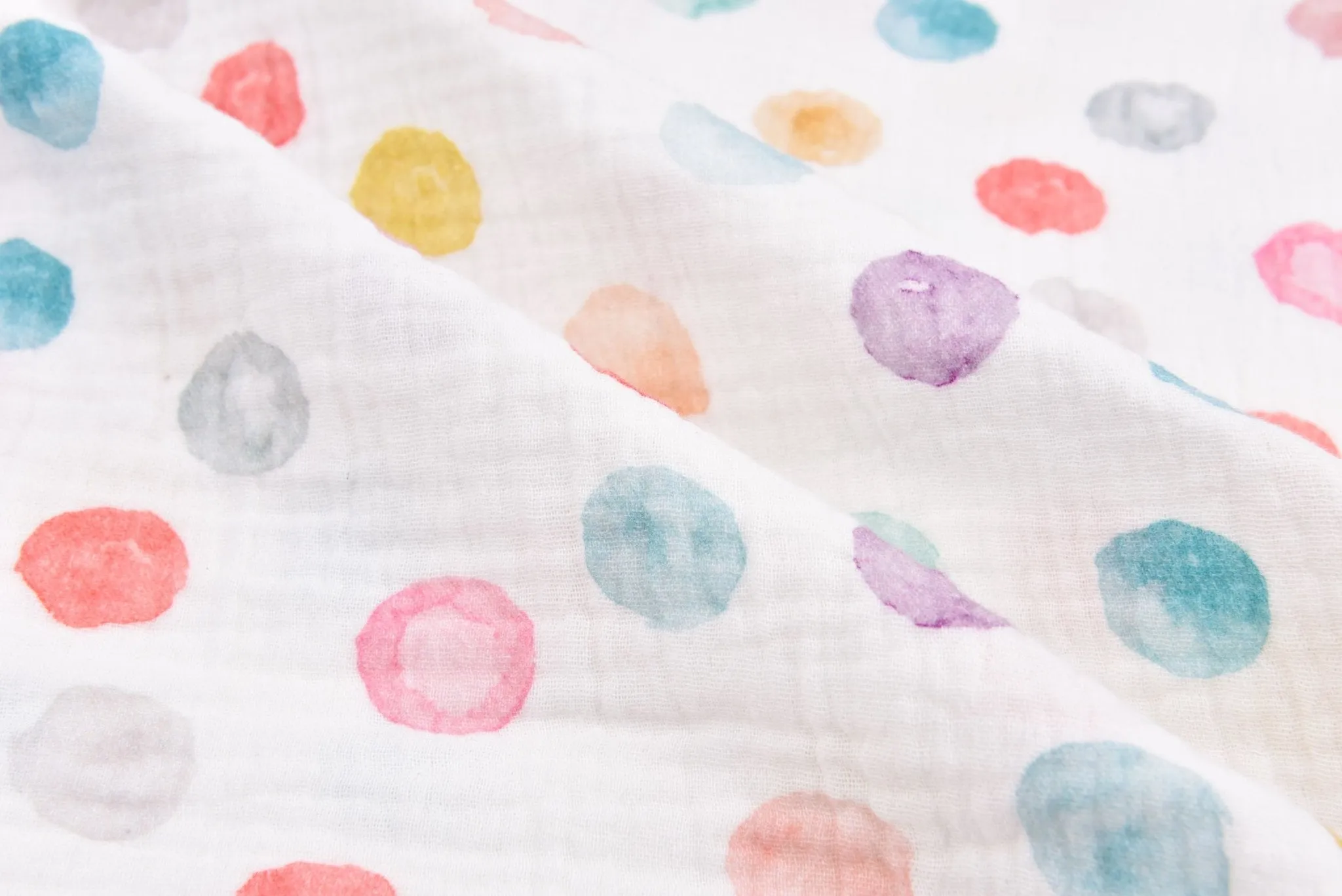 100% Cotton Double Gauze /Muslin Digital Prints Fabric -6450