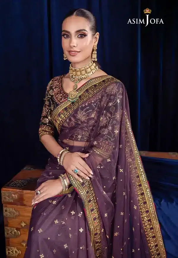 Asim Jofa | Bekhudi Luxury Chiffon 23 | AJBK-08