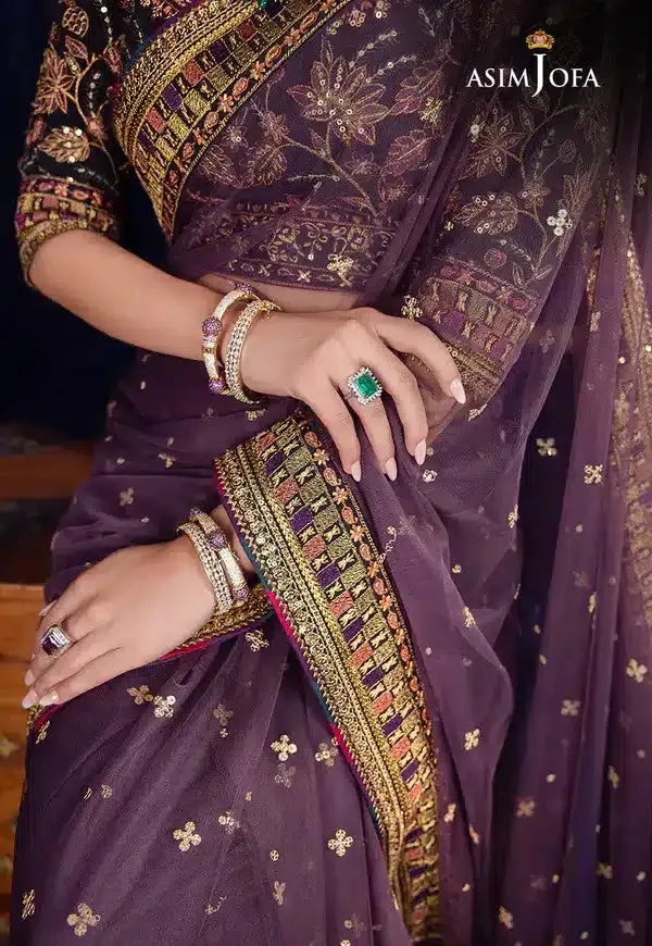 Asim Jofa | Bekhudi Luxury Chiffon 23 | AJBK-08