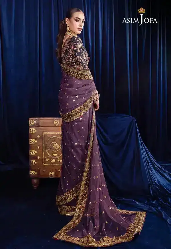 Asim Jofa | Bekhudi Luxury Chiffon 23 | AJBK-08