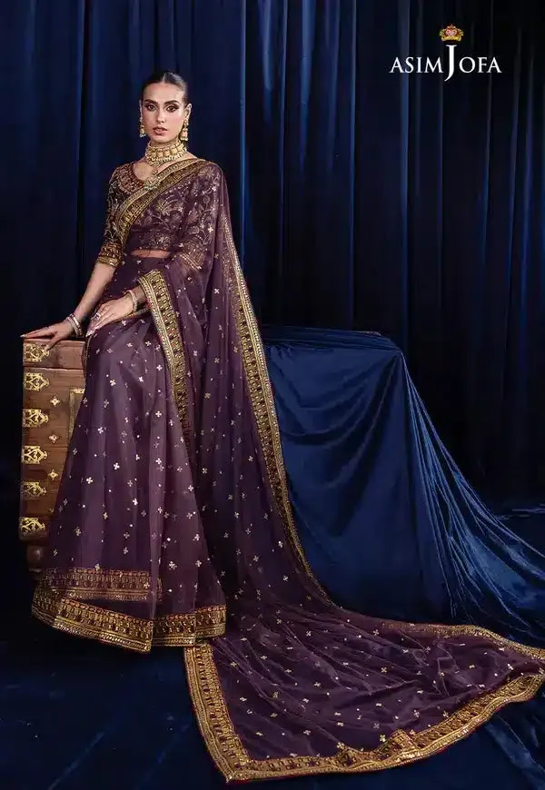 Asim Jofa | Bekhudi Luxury Chiffon 23 | AJBK-08