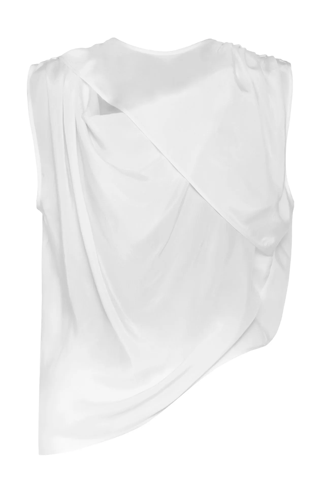 Asymmetrical Layered Blouse