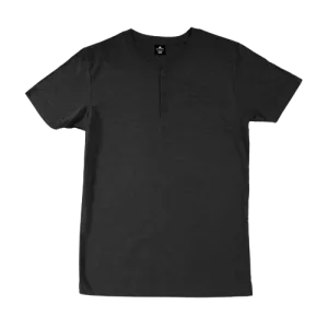 Black Henley T-Shirt