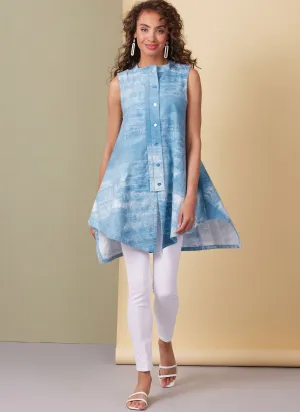 Butterick Sewing Pattern 6995 Tops by Katherine Tilton