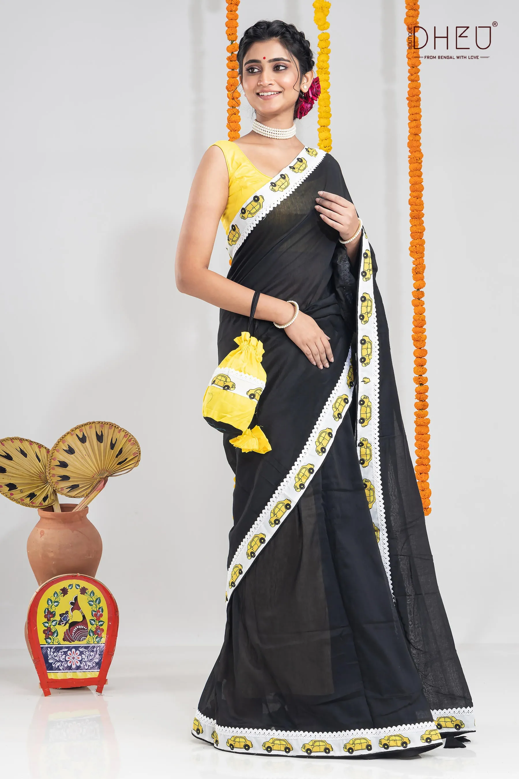 Chupkatha-Kurta-Saree Couple Set