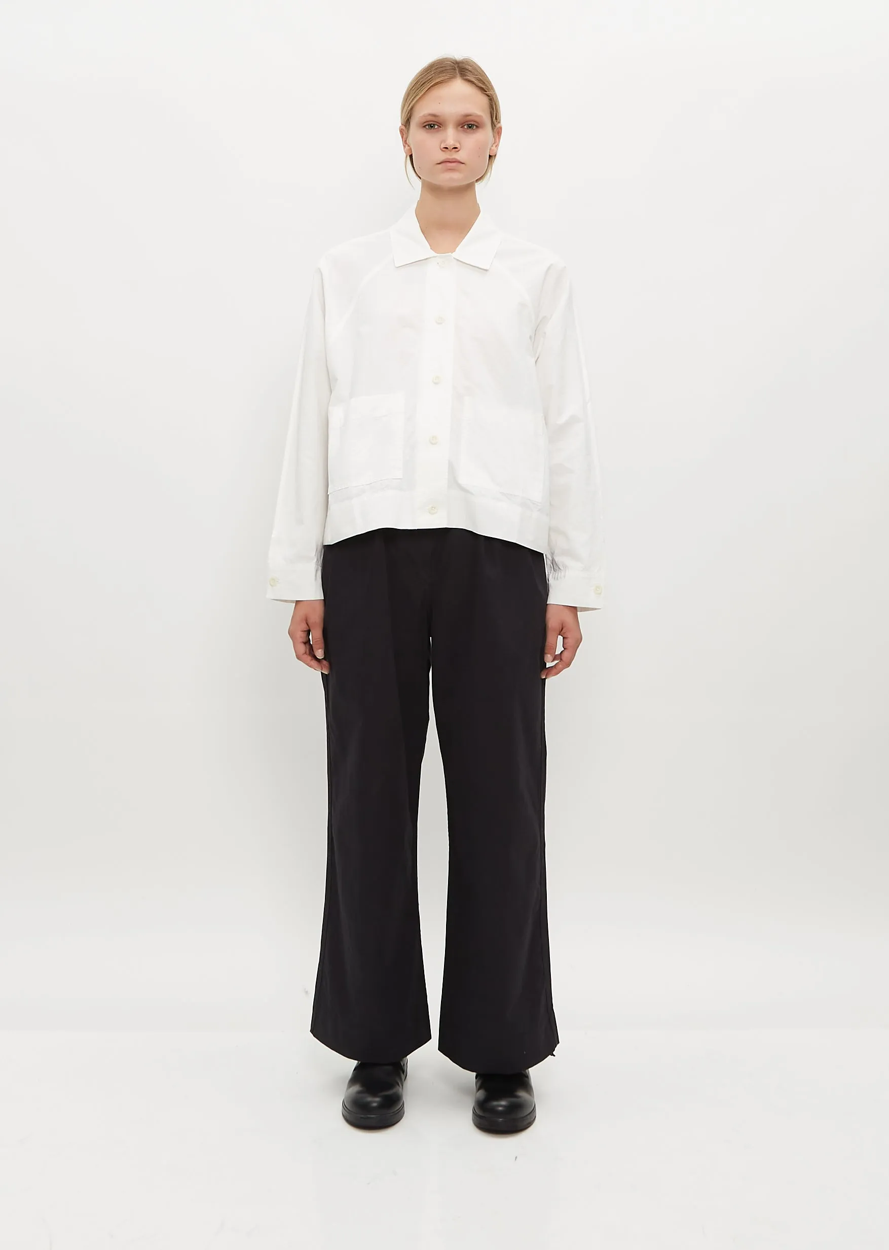 Cropped Raglan Shirt