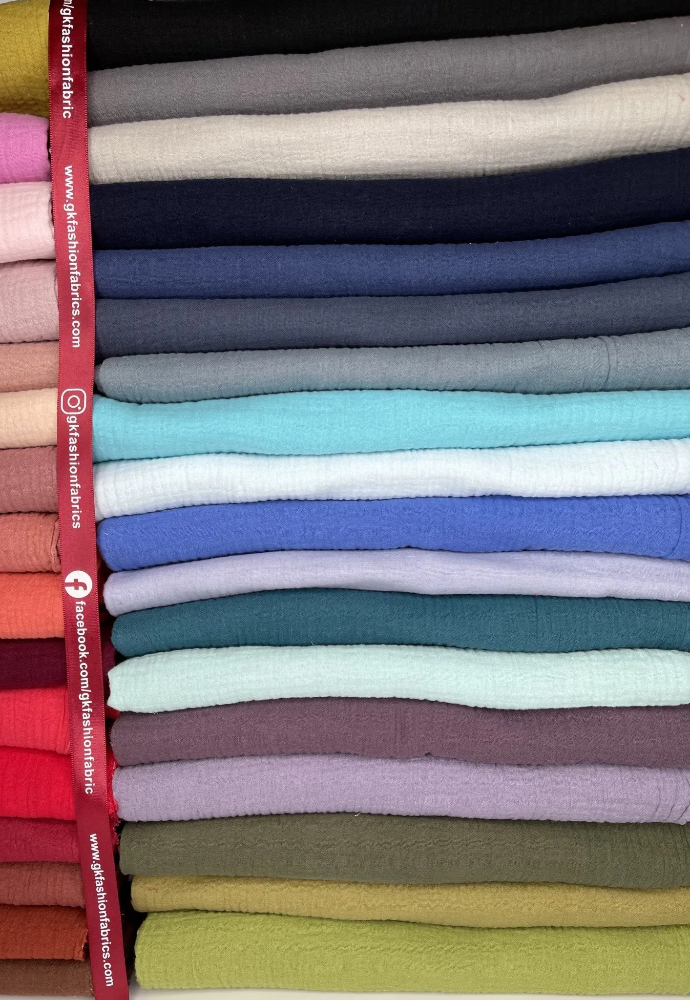 Double Gauze Plain Fabric