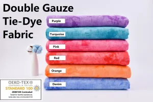Double Gauze Tie Dye  Fabric - 081679