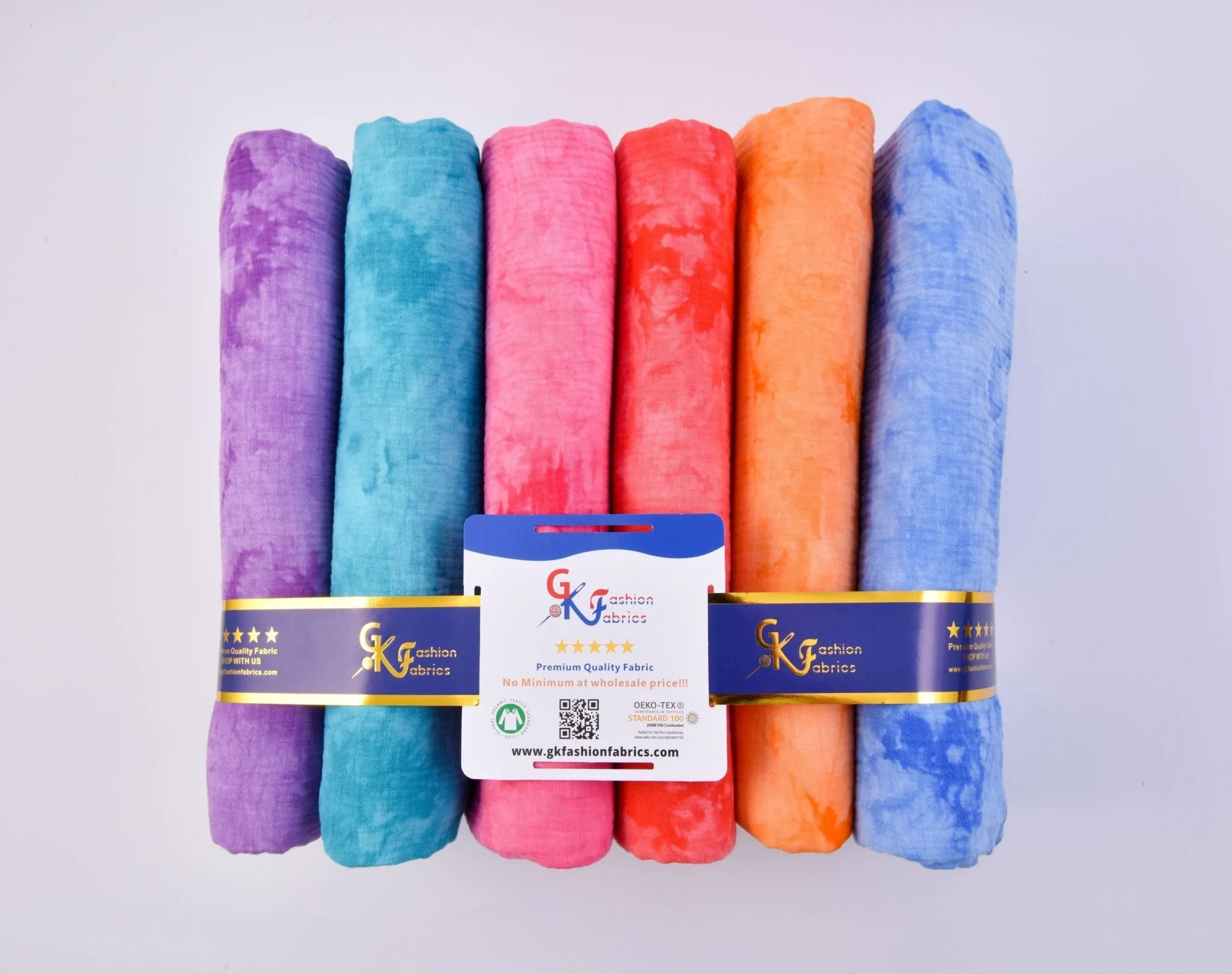Double Gauze Tie Dye  Fabric - 081679
