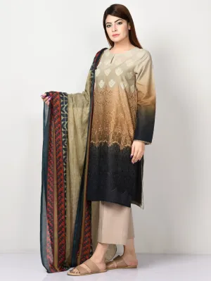 Embroidered Cambric Suit