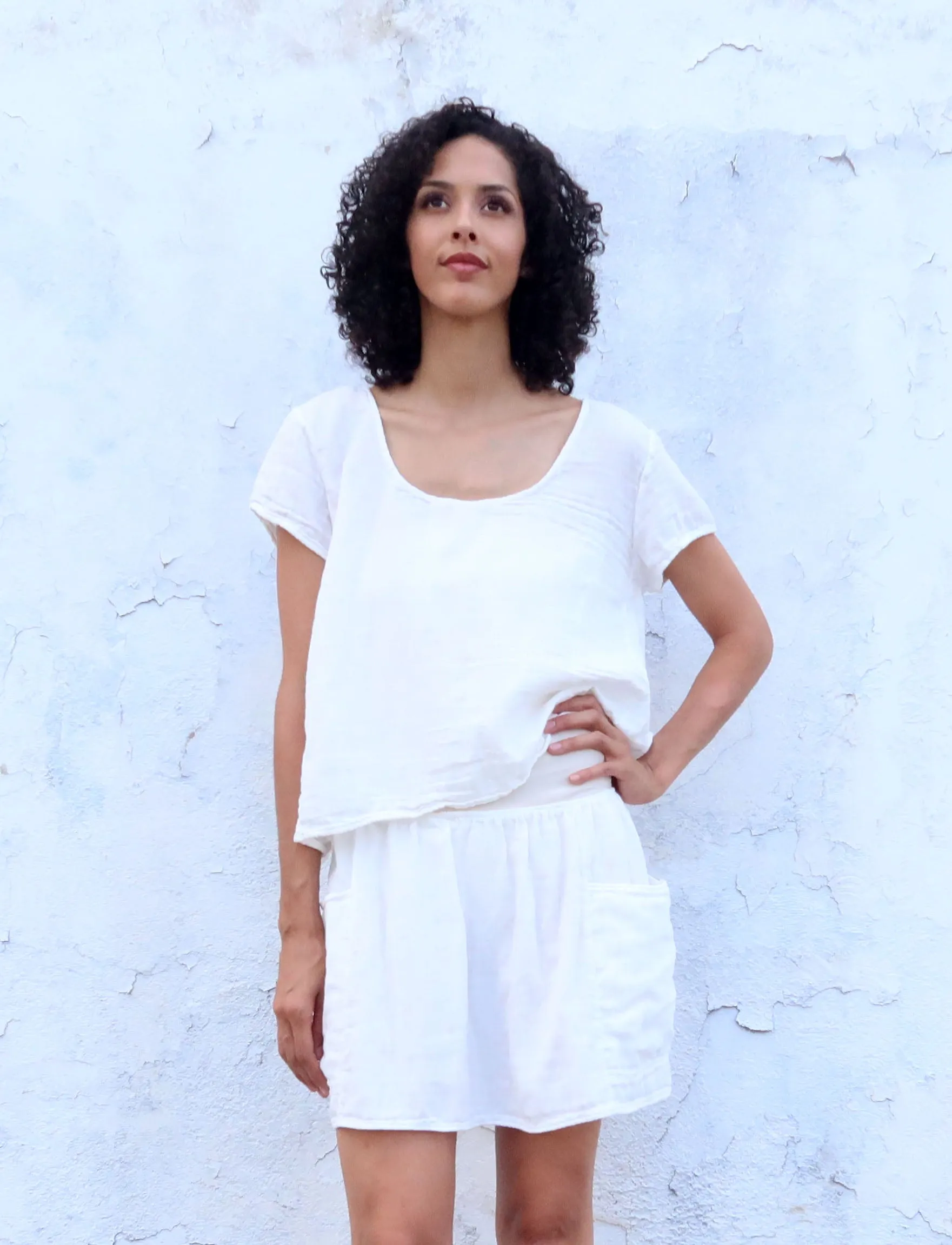 Everyday Wanderer Cropped Shirt