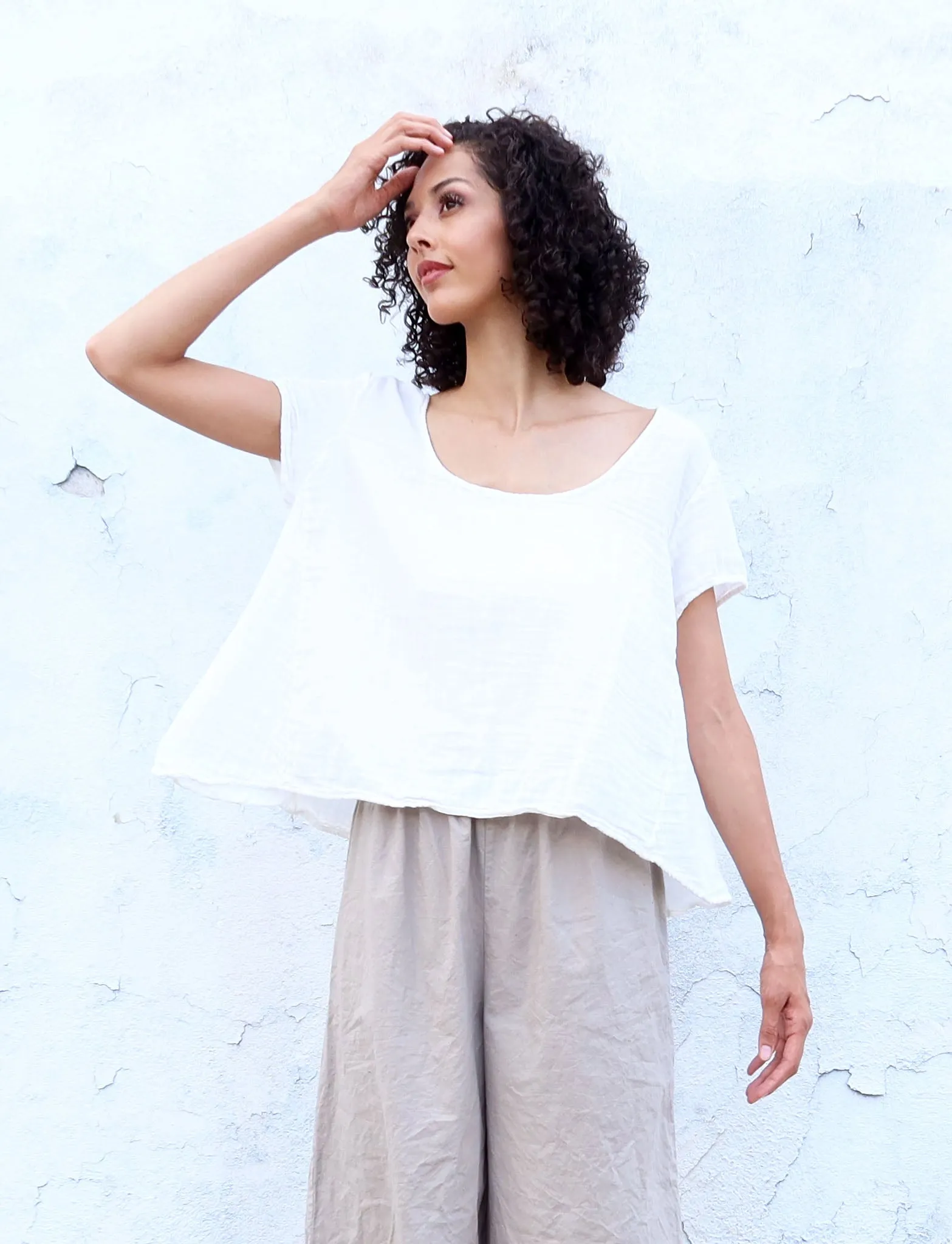 Everyday Wanderer Cropped Shirt