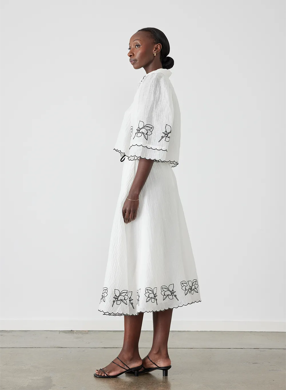 Gabriella Silk Linen Shirt