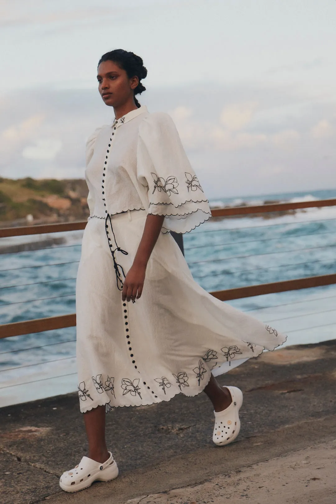 Gabriella Silk Linen Shirt