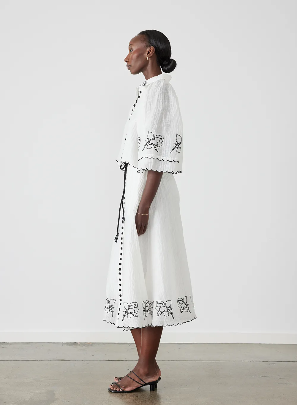 Gabriella Silk Linen Shirt