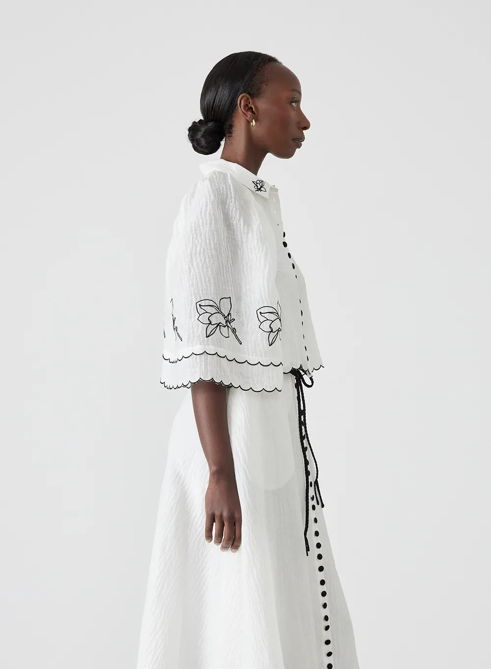 Gabriella Silk Linen Shirt