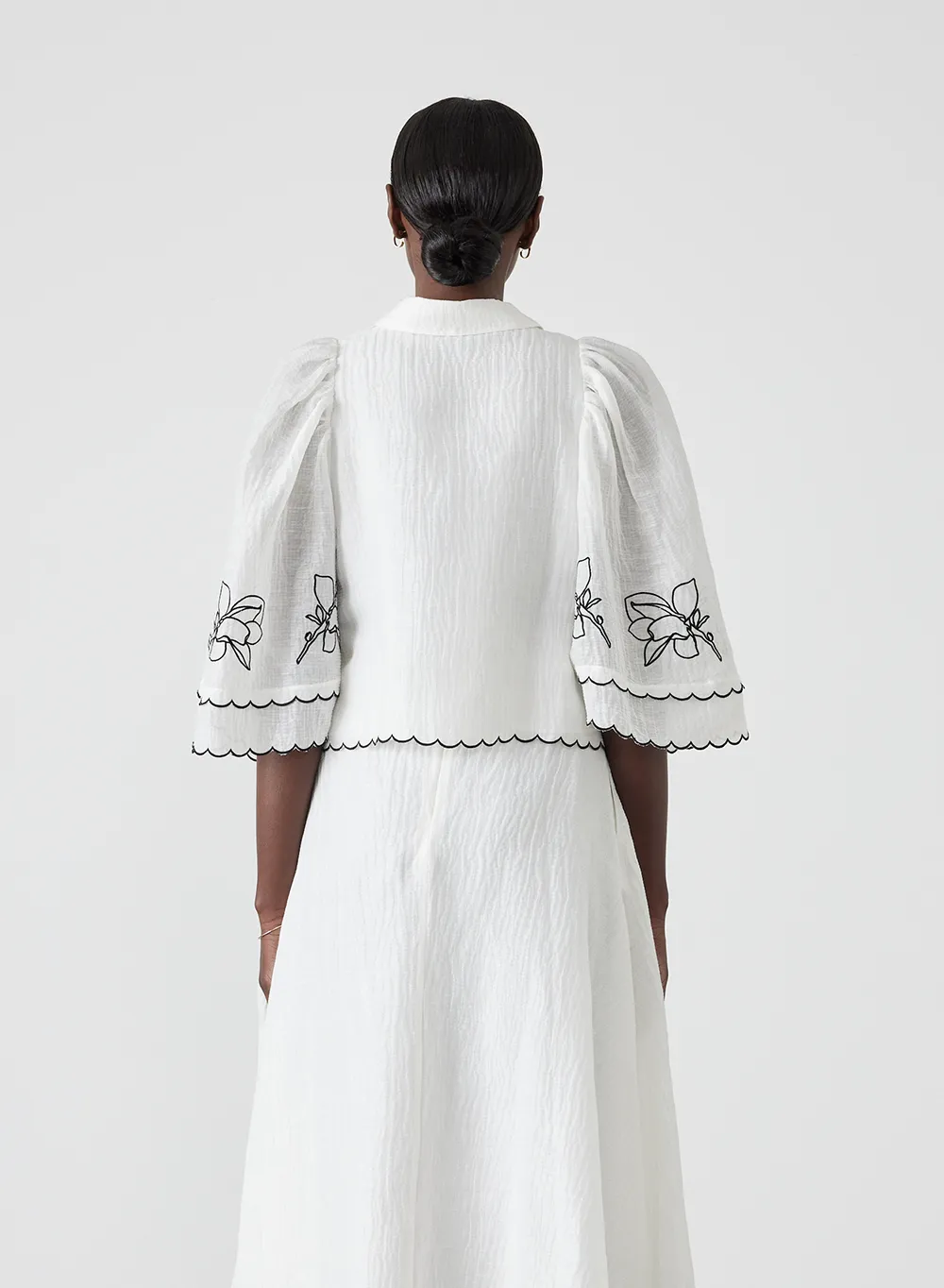 Gabriella Silk Linen Shirt