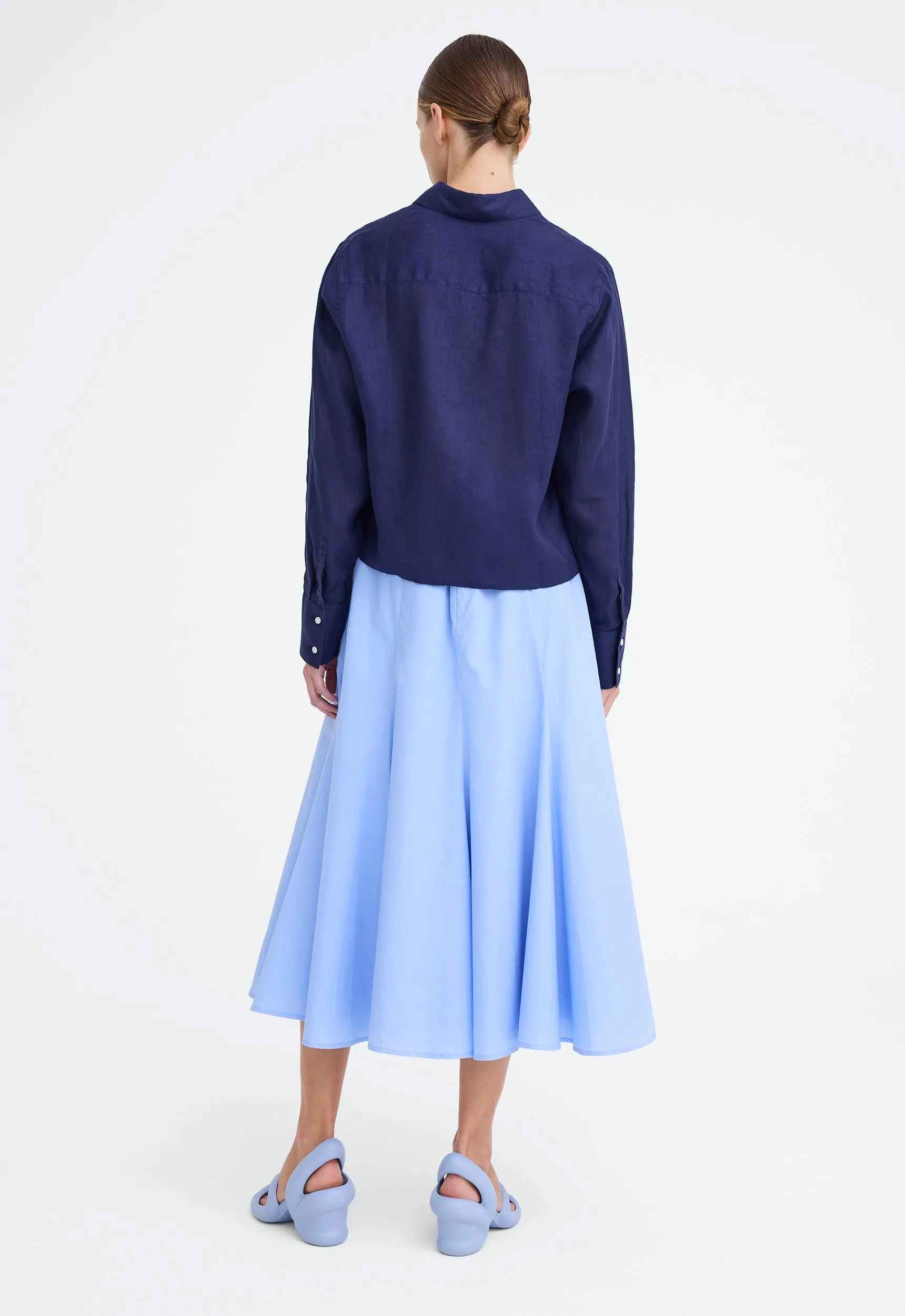 Iona Shirt - Darkest Navy