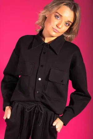 Jamie Cotton Shirt Black