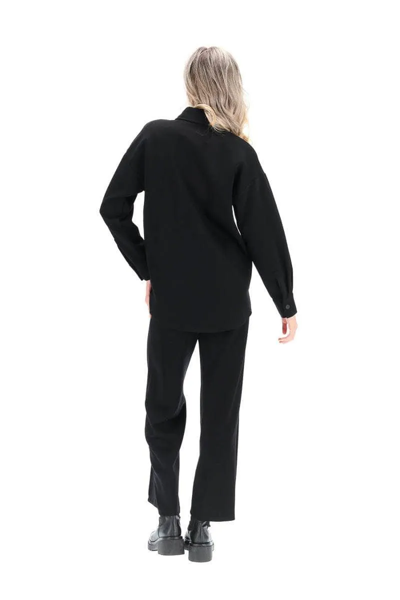 Jamie Cotton Shirt Black
