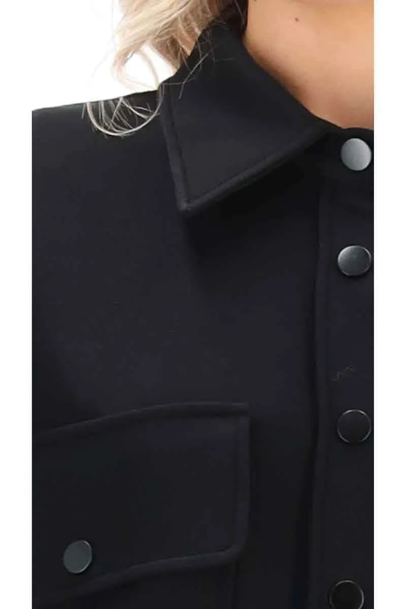 Jamie Cotton Shirt Black