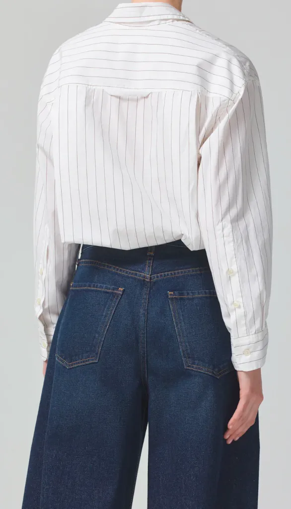 Kayla Shirt - Striped 2 Colors
