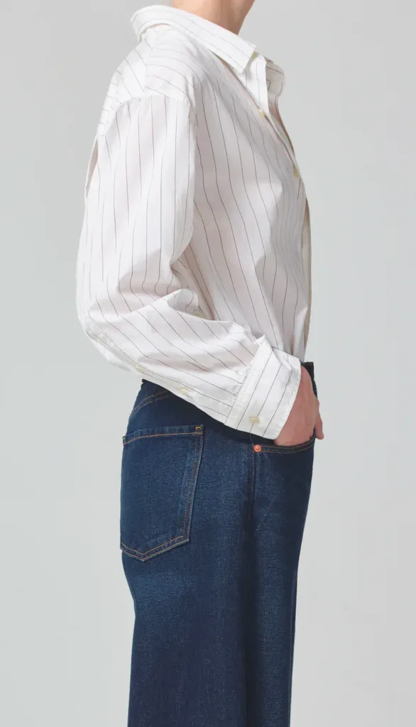 Kayla Shirt - Striped 2 Colors
