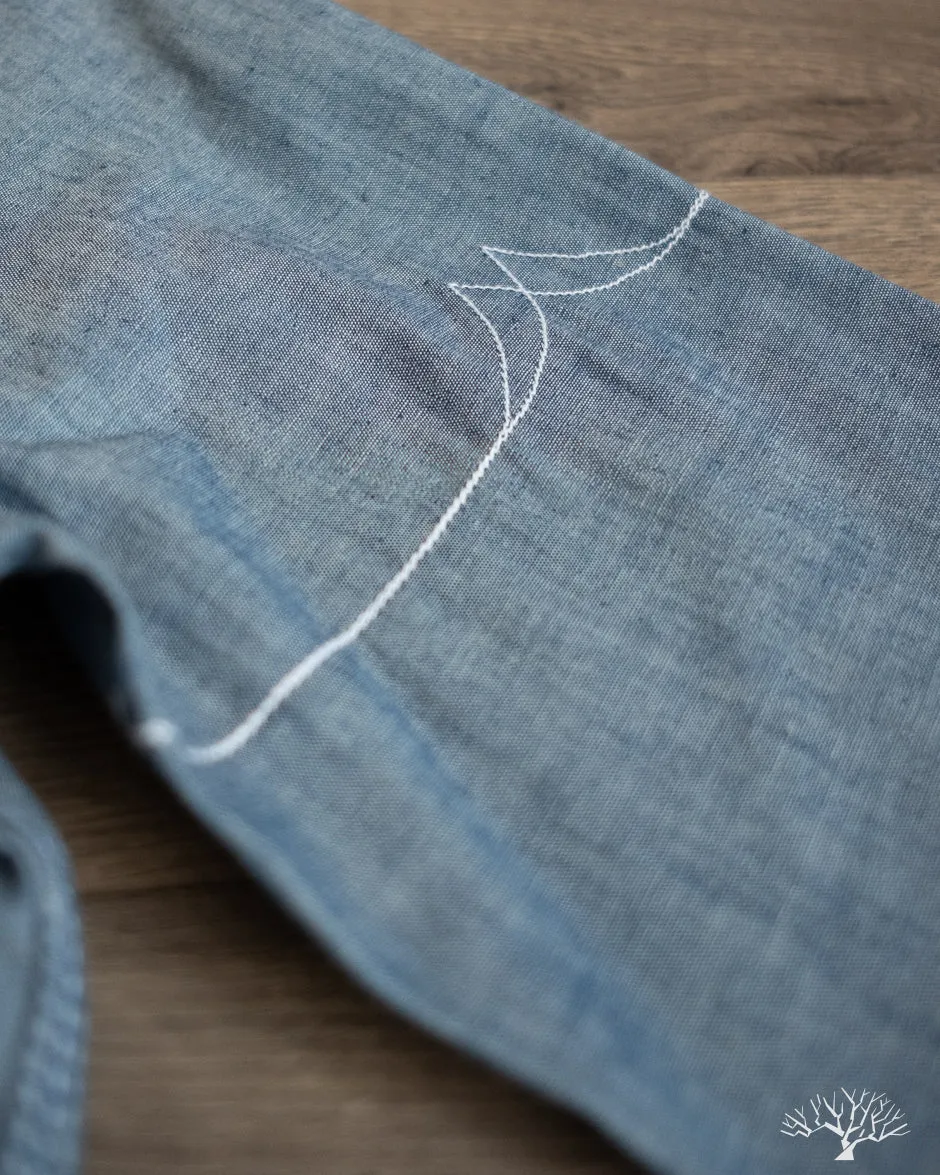 LES Indigo Selvedge Chambray Shirt