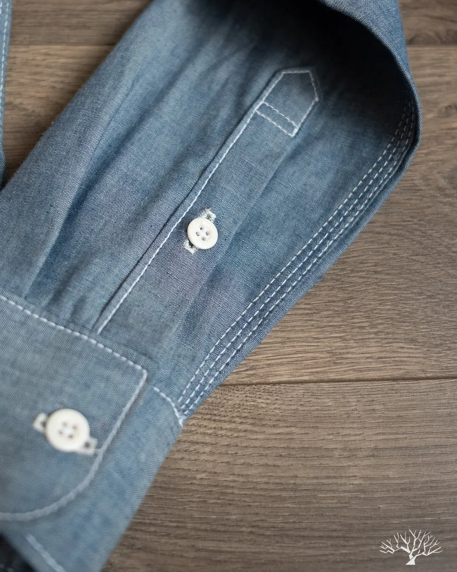 LES Indigo Selvedge Chambray Shirt