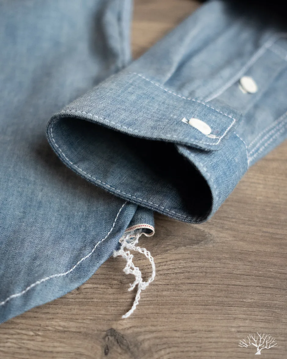 LES Indigo Selvedge Chambray Shirt
