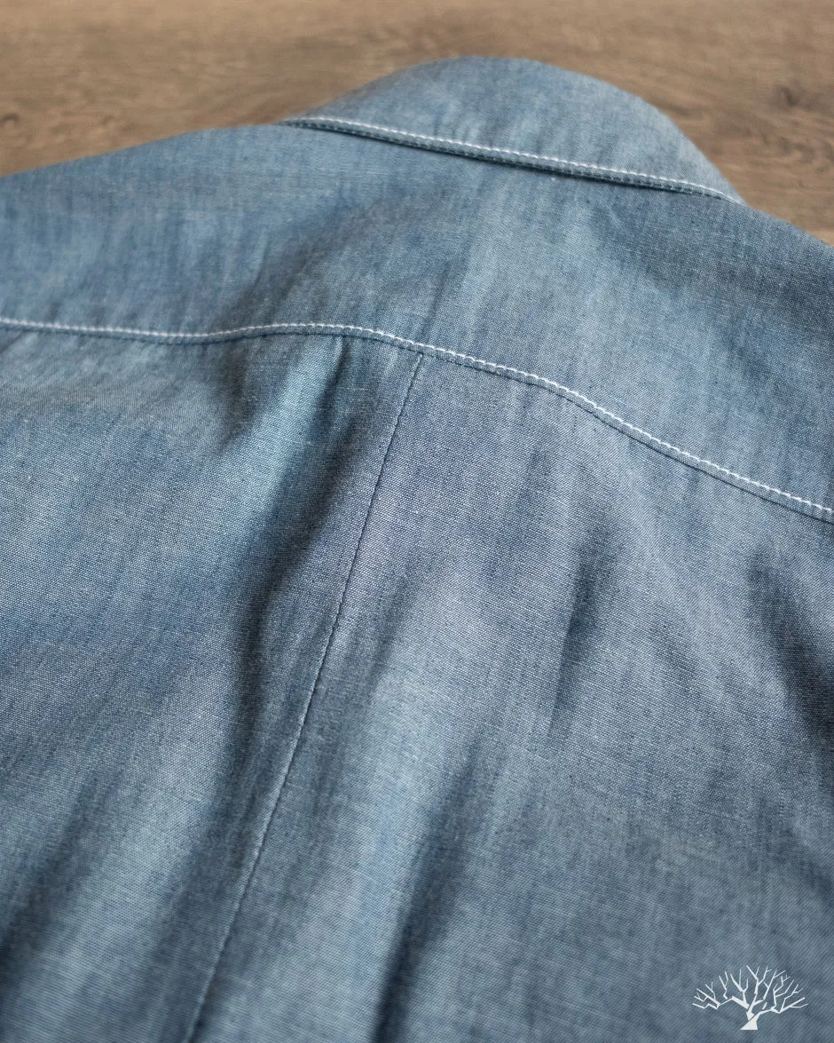 LES Indigo Selvedge Chambray Shirt