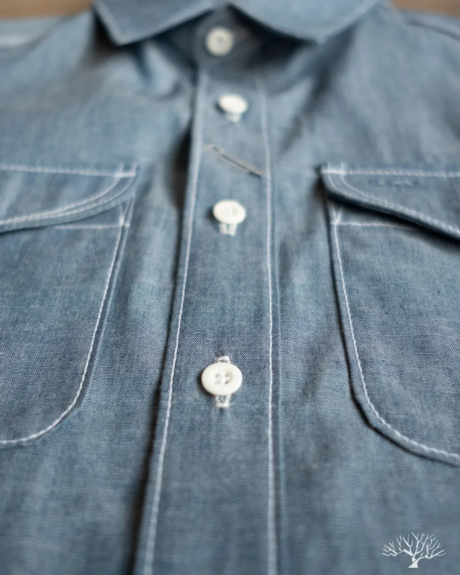 LES Indigo Selvedge Chambray Shirt