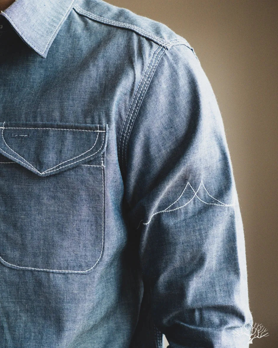 LES Indigo Selvedge Chambray Shirt