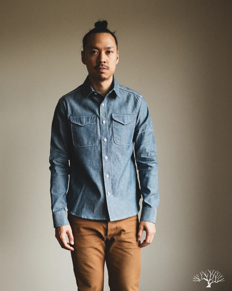 LES Indigo Selvedge Chambray Shirt