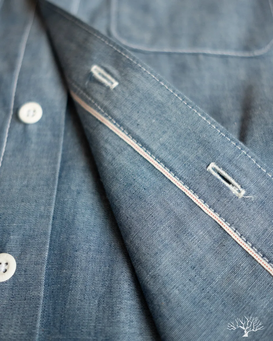 LES Indigo Selvedge Chambray Shirt