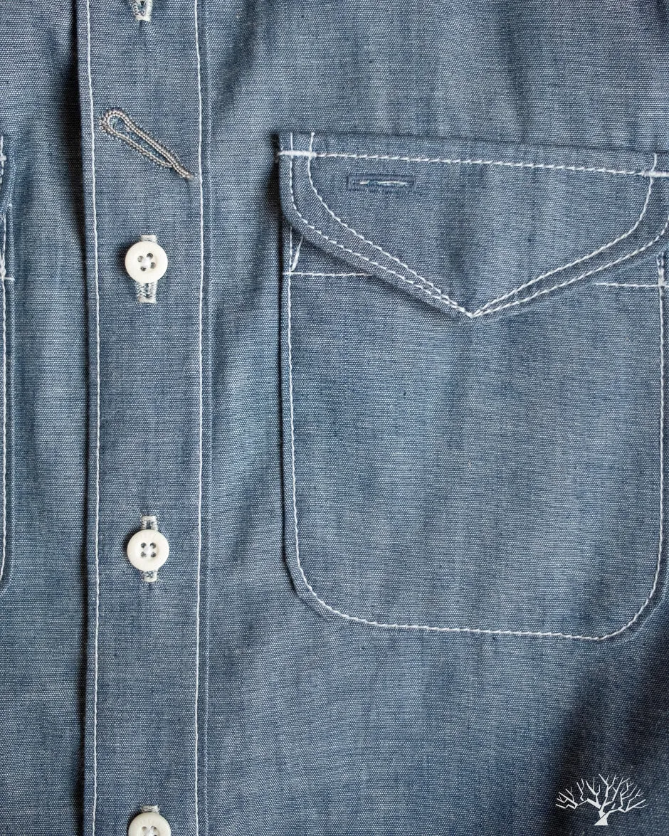 LES Indigo Selvedge Chambray Shirt