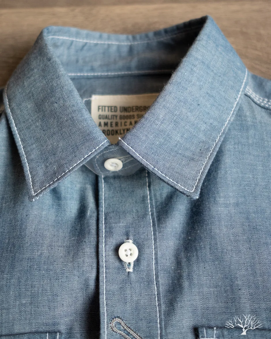 LES Indigo Selvedge Chambray Shirt