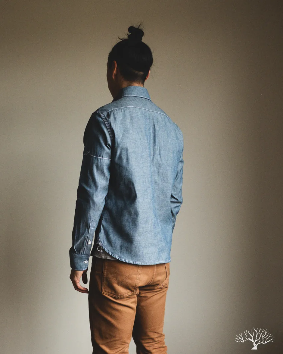 LES Indigo Selvedge Chambray Shirt