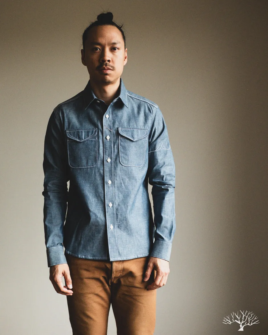 LES Indigo Selvedge Chambray Shirt