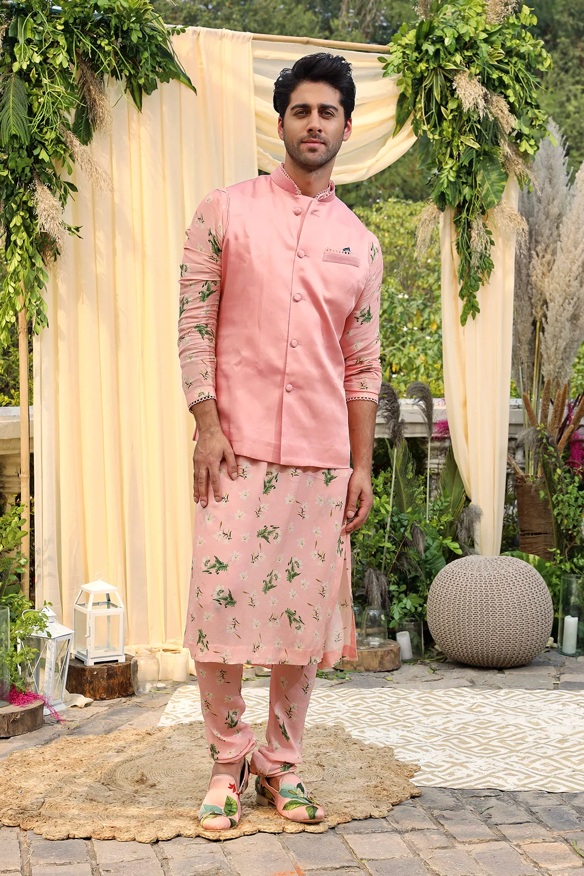 Light Blush Bandi Set