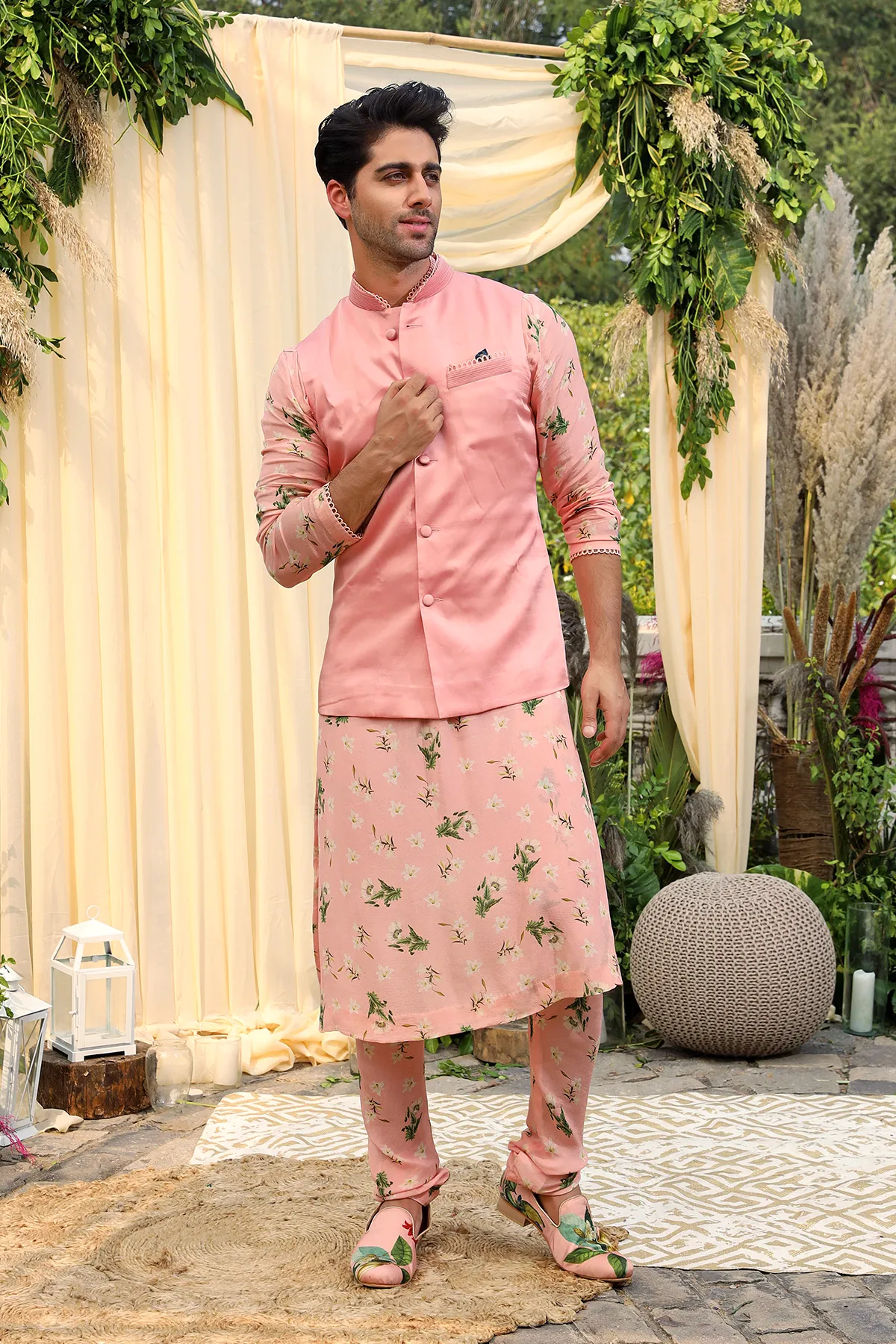 Light Blush Bandi Set