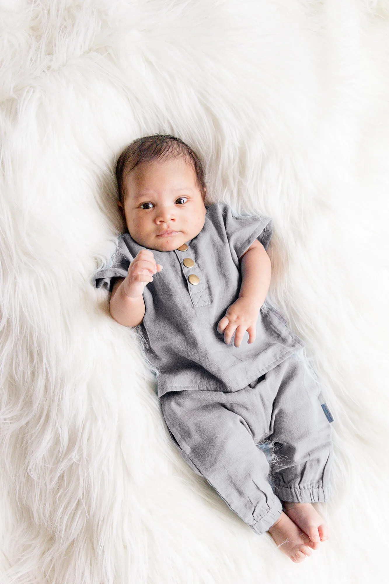 L'ovedbaby Organic Muslin Tee & Harem Pant Set