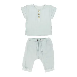 L'ovedbaby Organic Muslin Tee & Harem Pant Set
