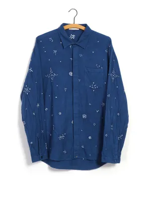 MBSHIRT | Bandhani Sartorial Shirt | Medium Indigo
