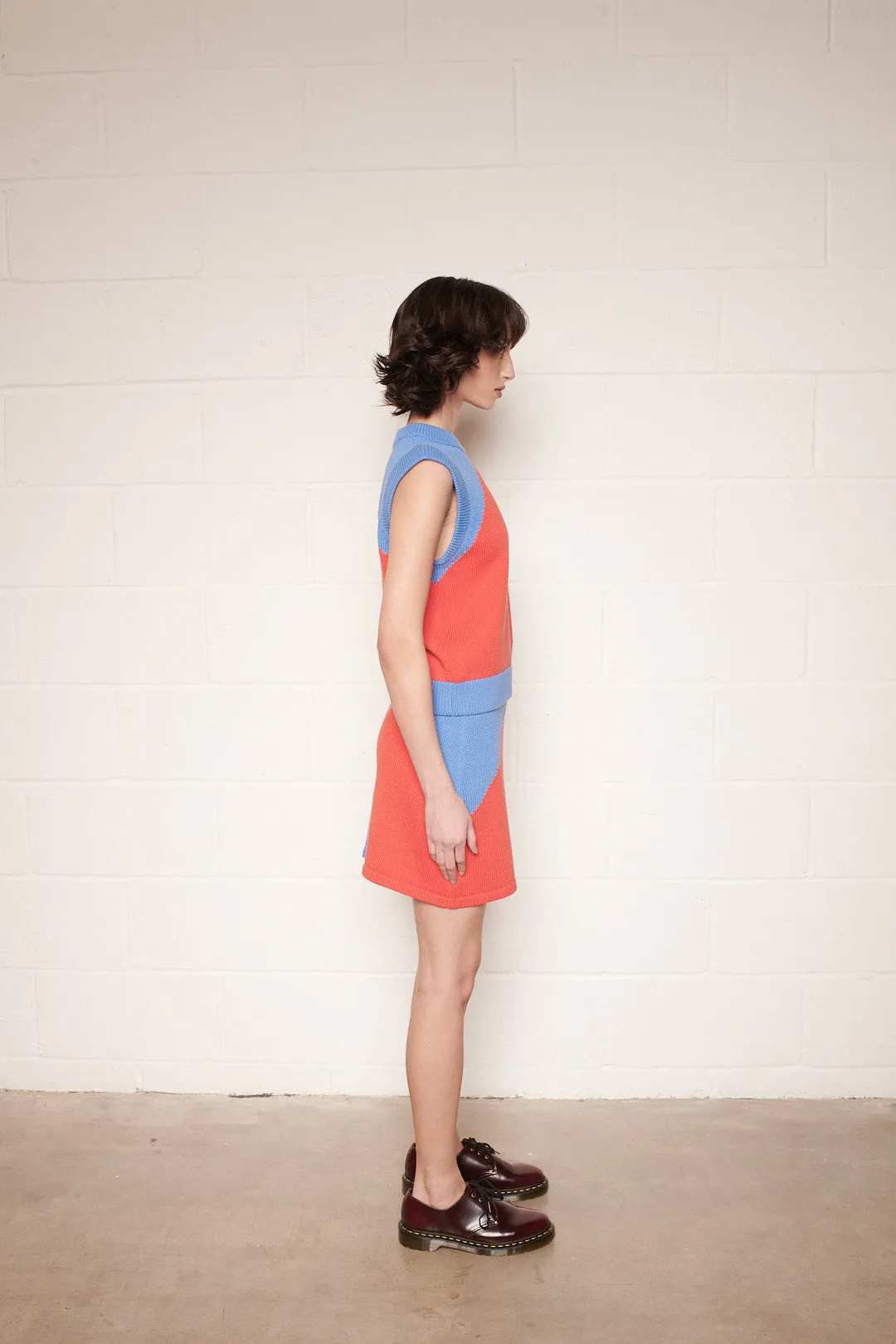 Milana Striped Knit Vest