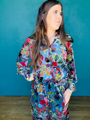 Minto Burnout Yrene Blouse