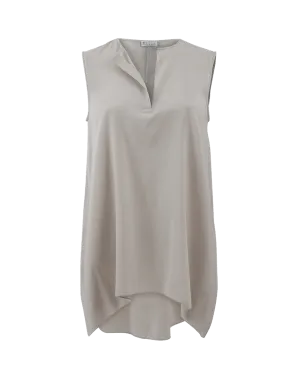 Monili Placket Parachute Top
