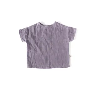 Muslin T-shirt  - Lavender Fog