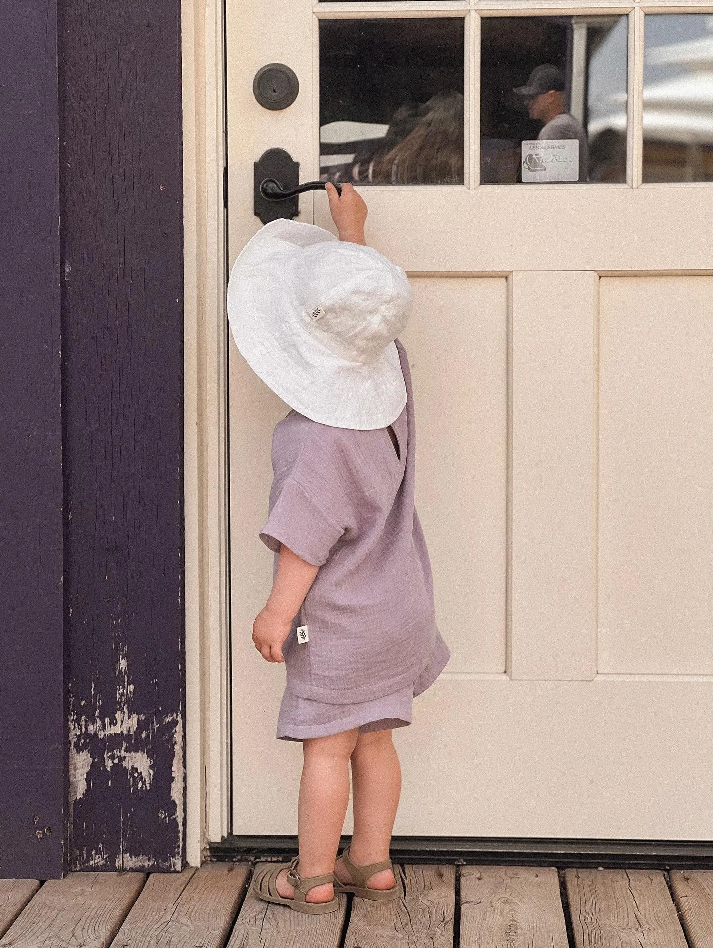 Muslin T-shirt  - Lavender Fog